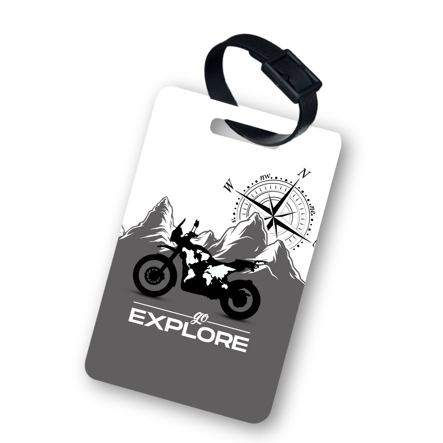 Go Explore Luggage Tag with Belt 2pcs