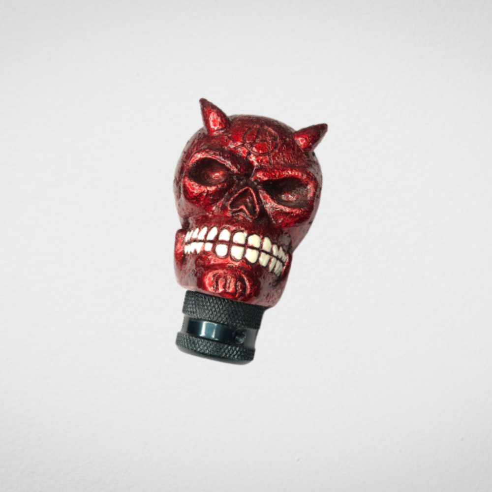 Skull car gear discount knob